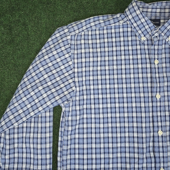 Ralph Lauren | Youth Boys 100% Cotton Casual Button Down Shirt SIZE LARGE 16\18 - Picture 8 of 13